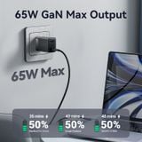  Củ Sạc Nhanh 2C+1A VENTION FER 65W (GaN III) 