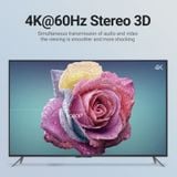  Cáp Chuyển Type-C to HDMI 4K VENTION CGV (4K@60Hz, Right Angle Cable) 