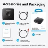  Bộ Thu Âm Thanh Bluetooth VENTION NAJ (Bluetooth v5.1, Hi-Fi Clear Sound Transmission, 3.5mm and RCA Output Ports) 