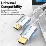  Cáp HDMI2.0 VENTION AAB 4K@60Hz (4K*2K@60Hz, Immersive 3D Visuals, HDR Support, Audio-Video Sync Output, Lag-Free, Flicker-Free Experience, HDCP Standard) 