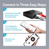 Bộ Thu Âm Thanh Bluetooth VENTION NAJ (Bluetooth v5.1, Hi-Fi Clear Sound Transmission, 3.5mm and RCA Output Ports) 