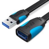  Cáp Nối Dài USB3.0 VENTION VAS-A13 (5Gbps, Cáp Dẹt, Male to Female) 