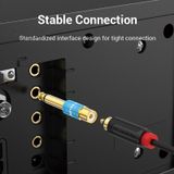  Jack Chuyển Đổi Âm Thanh 6.5mm to RCA VENTION VDD-C03 (Male to Female) 