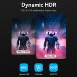  Cáp Chuyển Type-C sang HDMI2.1 VENTION CRD (0.25M, 8K@60Hz, 4K@144Hz/120Hz, 3D Support, Dynamic HDR, HDCP 2.3, 12-Bit Color Depth, eARC, QMS, VRR) 