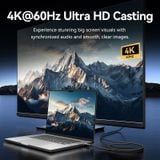  Cáp Sạc Nhanh C to C VENTION TRG 100W (4K@60Hz, USB3.2 Gen2, 10Gbps, 5A) 