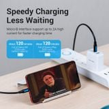  Cáp chuyển C sang Micro-B VENTION COV (USB 2.0, 2A) 