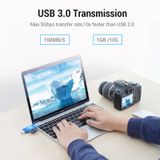 Đầu Đọc Thẻ Nhớ OTG 2 in 1 Type C/Micro USB/USB 3.0 to SD/TF VENTION CCH (5Gbps) 