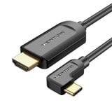  Cáp Chuyển Type-C to HDMI 4K VENTION CGV (4K@60Hz, Right Angle Cable) 
