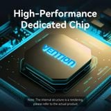  HUB Mở Rộng Kết Nối Đa Năng 9-in-1 VENTION TGV (Type-C to HDMI4K@60Hz/1*USB 3.2 Gen 1 Type-C 5Gbps/1*USB 3.0 5Gbps/1*USB 2.0 480Mbps/RJ45 1Gbps/1*SD&TF/1*TRRS 3.5mm/1*Type-C PD100W) 