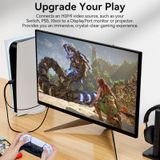  Cáp Chuyển HDMI to DisplayPort 4K VENTION ABJ (4K@60Hz, 18Gbps, With USB Power Port) 