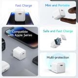  Củ Sạc Nhanh USAMS CC184 Fast Charging 1C Series PD 20W 
