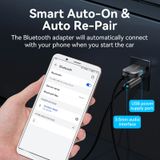  USB Bluetooth With Coiled Cable 1.5M VENTION NAG (Bluetooth v5.0, Tích Hợp Mic) 