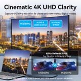  Cáp Chuyển Type-C to HDMI VENTION CRI 4K@60Hz (4K@60Hz, HDCP2.2, 3D Visual Effect, Audio & Video Sync, Steady Signal Transmission, Support Thunderbolt 4 / USB4) 