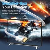  Cáp HDMI2.0 VENTION AAB 4K@60Hz (4K*2K@60Hz, Immersive 3D Visuals, HDR Support, Audio-Video Sync Output, Lag-Free, Flicker-Free Experience, HDCP Standard) 