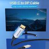  Cáp Chuyển Type C to DisplayPort 4K VENTION CGZ (4K@60Hz) 