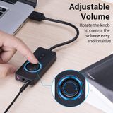  Card Mở Rộng Âm Thanh USB to 3.5mm VENTION CDR (Có Nút Điểu Chỉnh Âm Lượng) 