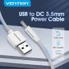  Cáp Sạc USB to DC 3.5mm VENTION CEX (2A) 