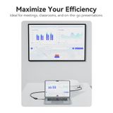  HUB Mở Rộng Đa Năng USB/Type-C to HDMI 1080p VENTION ACY (Dual input, 1080p@60Hz) 
