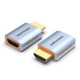  Đầu Chuyển HDMI 8K Male to Female VENTION AIV (8K@60Hz / 4K@120Hz / 2K@144Hz / 1080P@160Hz, 48Gbps, HDR Dynamic, 3D Video, VRR, QMS, ALLM, 1536kHz Audio Sampling Rate, eARC, 32 Audio Channels, Support for Multiple Audio Streams) 