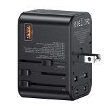  Bộ Sạc Nhanh Du Lịch Đa Năng 2C+U USAMS CC199 T62 GaN 65W (EU/UK/AU/US) 