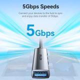  HUB Chia Cổng USB 4-Port Ultra-Slim Mini VENTION CKO (USB 3.0 to USB 3.0/USB 2.0*3) 