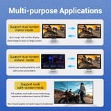  Cáp DisplayPort VENTION HCD 8K (DP1.4, 8K@60Hz / 4K@144Hz, Dynamic HDR, 32.4Gbps, 32bit/1536kHz Audio quality, 3D Visual Effect, G-Sync & Free Sync support, PLCM, AC-3, and DTS) 