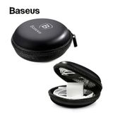  Túi đựng tai nghe và phụ kiện mini Baseus Eva Earphone Bag LV600 (Portable Earphone Case, Mini Bag With Zipper) 