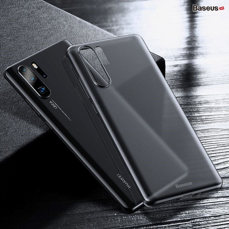  Ốp lưng siêu mỏng, chống bám vân tay Baseus Wing Case dùng cho Huawei P30 Pro (0.4mm , Ultra-Thin Frosted PP Protective Case) 