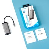 Hub Mở Rộng Kết Nối Đa Năng VENTION TGD (Type-C to USB 3.0*3/Gigabit Ethernet/PD) 
