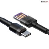  Cáp sạc nhanh Baseus Cafule Double-side Type C HW Super Fast Charge Cable (5A/40W, Double-sided ) 