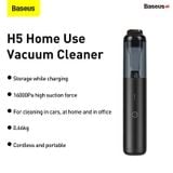  Máy hút bụi Mini cầm tay Baseus H5 Home/Car Use Vacuum Cleaner  (110W/16000Pa, 10.000mAh, 25 m using time, Vacuum Portable Cleaner for Home and Car) 