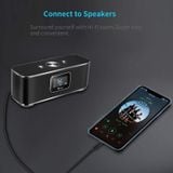  Cáp Chuyển Âm Thanh Lightning to 3.5mm CHOETECH AUX007 (1M, Non-MFI, Nylon Braided Cable) 