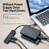  Hub Mở Rộng Kết Nối Đa Năng VENTION CHMBB (USB2.0 to USB2.0*4, with Power Supply) 