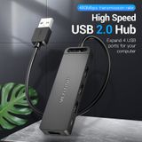  Hub Mở Rộng Kết Nối Đa Năng VENTION CHMBB (USB2.0 to USB2.0*4, with Power Supply) 