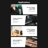  Cáp Chuyển HDMI-D to HDMI-A Bi-Directional VENTION AGI (4K@60Hz, 18Gbps, HDR) 