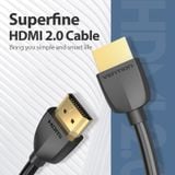  Cáp HDMI 2.0 4K VENTION AAIBF (4K@60Hz, 1m) 