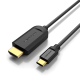  Cáp Chuyển Type-C to HDMI VENTION CGUBH 4K (HDMI 1.4, 2m, 4K@30Hz, Thunderbolt3) 