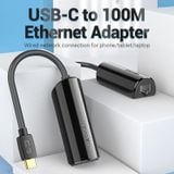  Bộ chuyển đổi USB-C to 100M Ethernet VENTION CFABB 