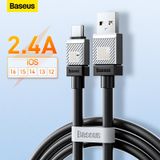  Cáp Sạc Nhanh Baseus CoolPlay Series Usb A to Lightning 2.4A Cho iPhone iPad (Fast Charging Cable Data) 