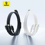  Cáp Sạc Nhiều Đầu Đa Năng Baseus Silky One-for-Three C to M+L+C 100W (1.5m, 480Mbps) 