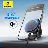  Giá Đỡ Điện Thoại Vòng Từ Tính Kiêm Sạc Không Dây Baseus PrimeTrip Series C02 Mega (Qi2, 15W, Để Bản + Táp Lô, 360°) 