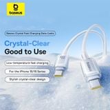  Cáp Sạc Nhanh C to C Baseus Crystal 100W (480Mbps) 