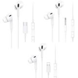  Tai Nghe Có Dây USAMS EP-41 (3.5mm/Type-C/Lightning, Bluetooth v5.0, 1.2m, Hi-Res Audio) 