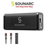  Loa Bluetooth Karaoke Di Động SOUNARC M1 80W (tặng Kèm 2 Micro Không Dây, Remote Control, IPX6, TWS, by Tronsmart) 