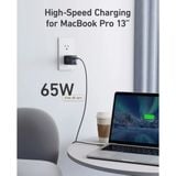  Củ Sạc Nhanh 2C+1A ANKER PowerPort III A2667 65W (GaN II Charger) 