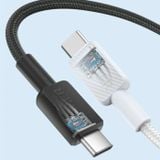  Cáp Sạc Nhanh USB to Type-C ANKER 322 A81H5 15W (480Mbps, Nylon Braided Cable) 
