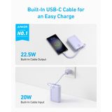  Pin Dự Phòng C+A ANKER Prime A1647 20000mAh 22.5W (Digital Display, ActiveShield™ 2.0, With Built-In USB-C cable) 