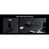  Đế Sạc Từ Tính 4-in-1 Cho Pin Dự Phòng Anker Prime ANKER A1902 100W (1*Pogo Plug + 2*Type-C + 1*USB-A, Smart Digital Display) 