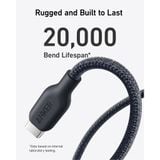  Cáp Sạc Nhanh C to C ANKER 543 A80E5 240W (0.9m, 480Mbps, Nylon Braided Cable) 