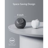 Đế Sạc Đứng Không Dây Từ Tính 8-in-1 ANKER 637 MagGo A9137 65W (Sạc Không Dây 7.5W, PowerIQ™ 3.0, ActiveShield™ 2.0,  1*Magnetic Wireless + 3*AC Outlets + 2*USB-A + 2*USB-C, 1.5m AC Power Cord) 